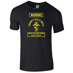 REME T-Shirt Grumpy Old A Mech British Army