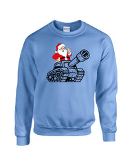 Santa In A Tank