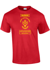 The Queen's Own Highlanders T-Shirt Grumpy Auld Highlander British Army T-Shirt