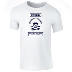 17th 21st Lancers T-Shirt Grumpy Old Bonehead British Army T-Shirt