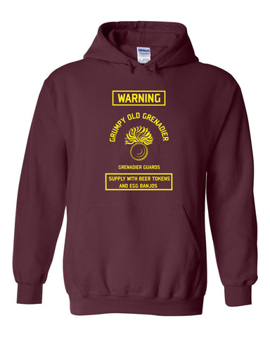 Grenadier Guards Hoodie Grumpy Old Grenadier
