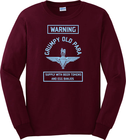 The Parachute Regiment Sweatshirt Grumpy Old Para British Army Sweatshirt