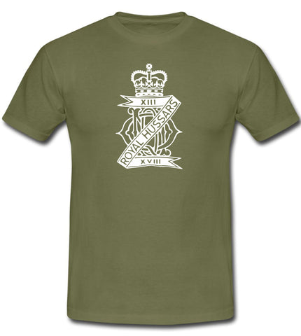 13th/18th Royal Hussars T-Shirt Retro
