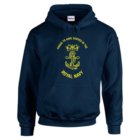 Proud to Have Served in the Royal Navy Hoodie