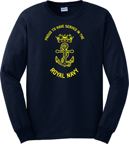 Proud to Have Served in the Royal Navy Sweatshirt