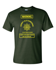 Coldstream Guards T-Shirt Grumpy Old Guardsman British Army T-Shirt