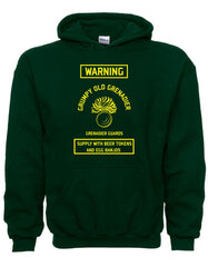 Grenadier Guards Hoodie Grumpy Old Grenadier