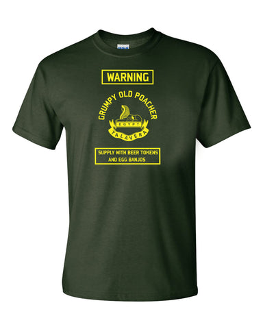 The Royal Anglian Regiment T-Shirt Grumpy Old Poacher British Army T-Shirt