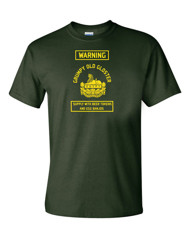 Gloucestershire Regiment T-Shirt Grumpy Old Gloster British Army T-Shirt