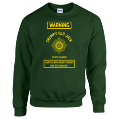 Scots Guards Sweatshirt, Grumpy Old Jock British Army Sweatshirt