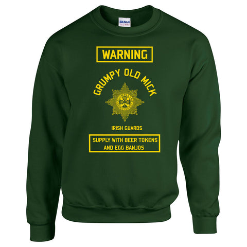 Irish Guards Sweatshirt, Grumpy Old Mick