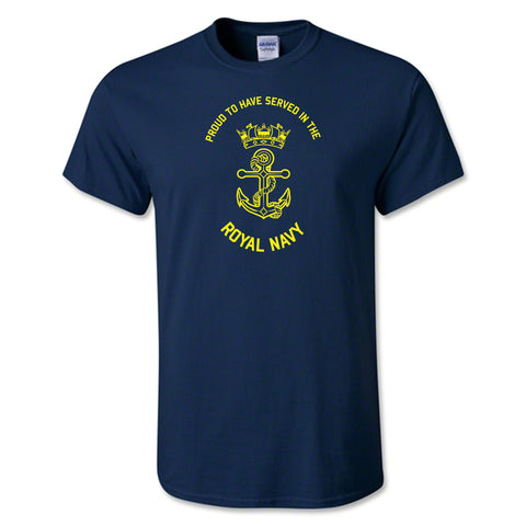 Proud to Have Served in the Royal Navy T-Shirt