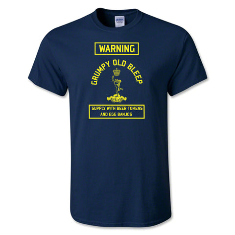 Royal Corps of Signals T-Shirt Grumpy Old Bleep British Army T-Shirt